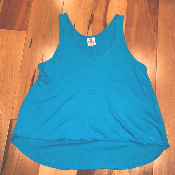 NWOT~VICTORIAS SECRET PINK TANK TOP~ XS - Picture 1 of 4